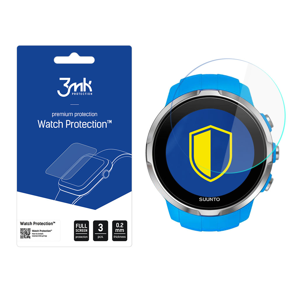 3mk Watch Protection FlexibleGlass – viedpulksteņa ekrāna aizsargs modelim Sunnto Spartan Sport HR