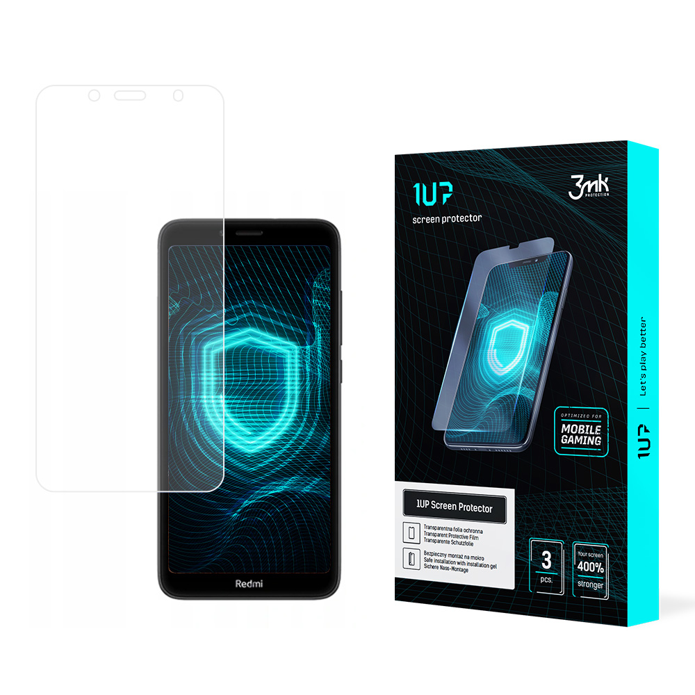 3mk 1UP – tālruņa ekrāna aizsargs modelim Xiaomi Redmi 7A