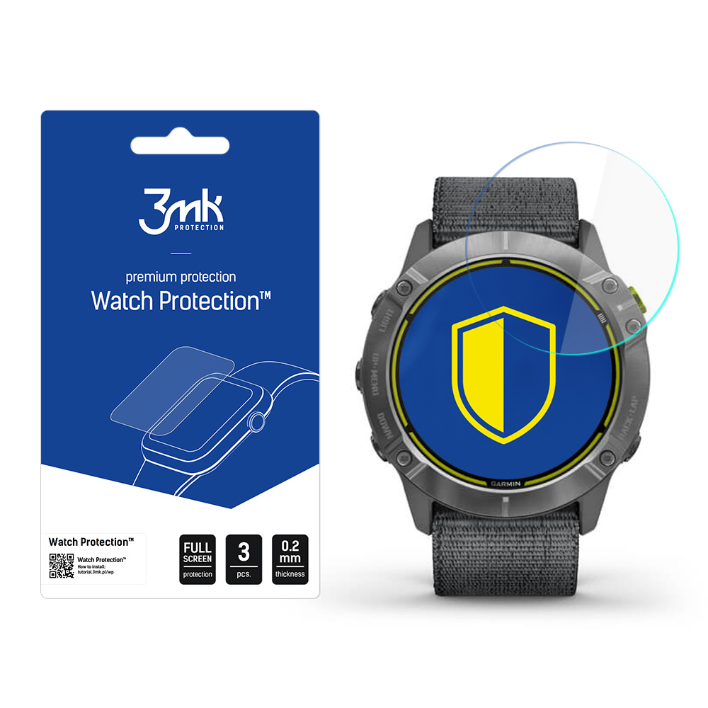 3mk Watch Protection FlexibleGlass – viedpulksteņa ekrāna aizsargs modelim Garmin Enduro
