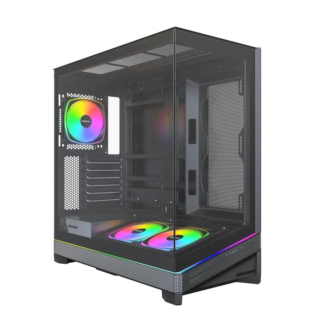 MONTECH ATX/micro ATX/Mini-ITX/BTF Black MONTECH SKY 3 (B) SKY3(B) (Case)