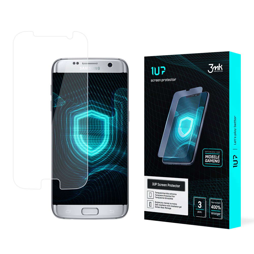 3mk 1UP – tālruņa ekrāna aizsargs modelim Samsung Galaxy S7 Edge