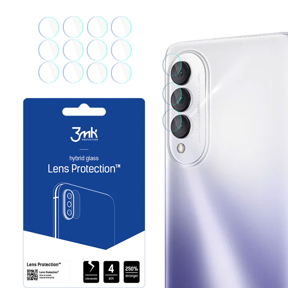 3mk Lens Protection – kameras objektīva aizsargs modelim Honor X20 SE