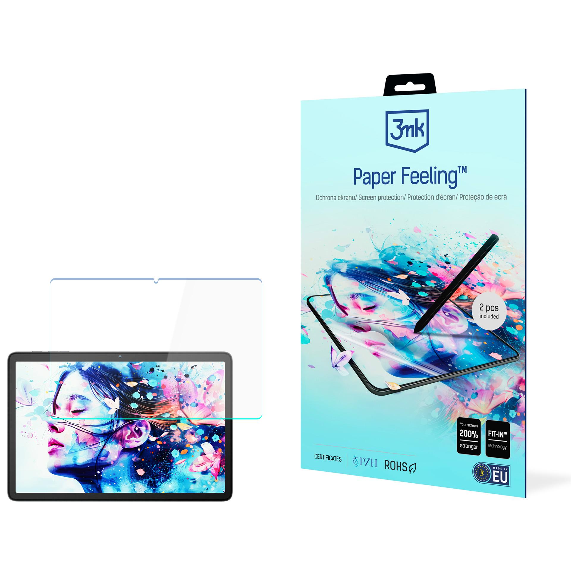 3mk Paper Feeling (līdz 11") – planšetdatora ekrāna aizsargs modelim Blackview Tab 60 Pro
