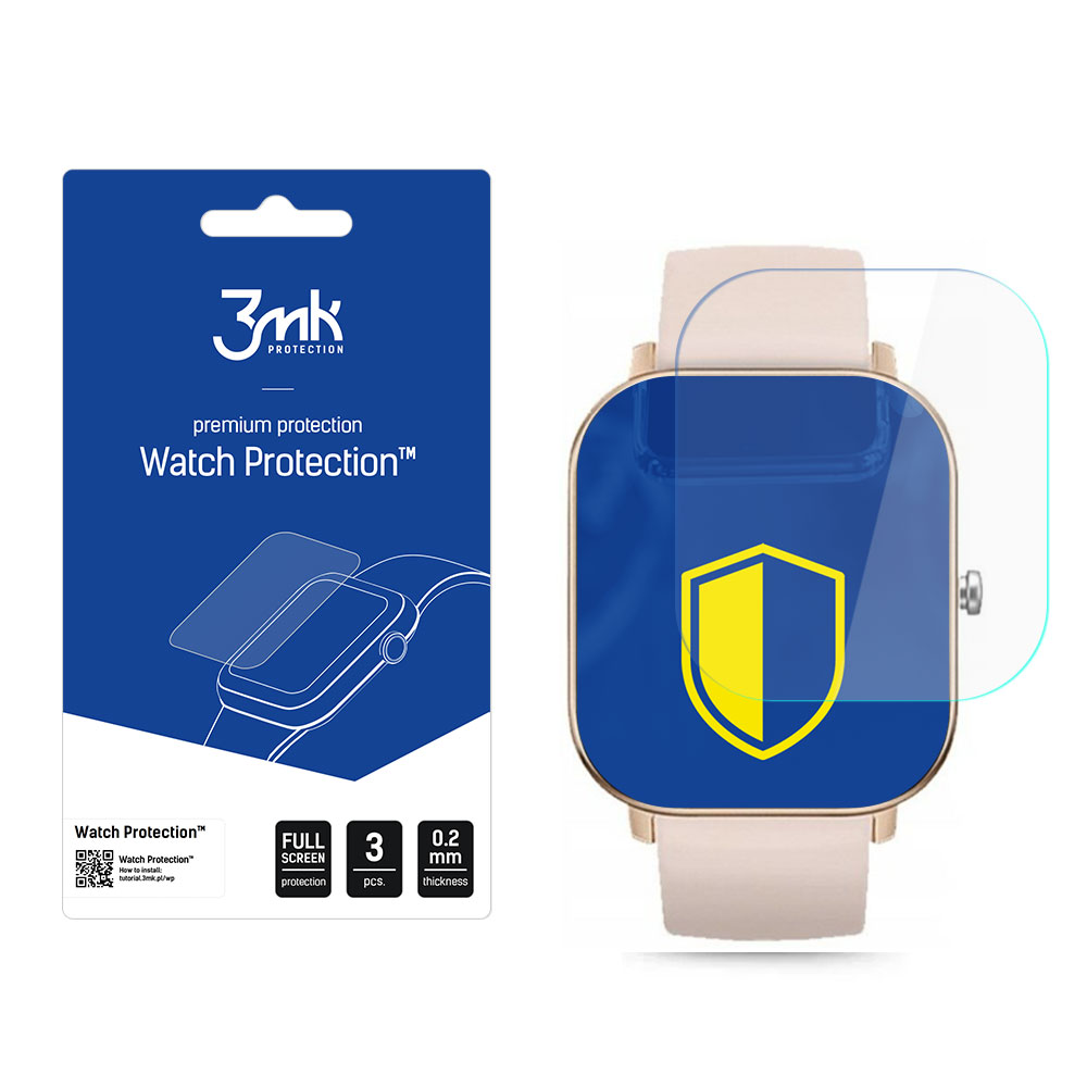 3mk Watch Protection ARC – viedpulksteņa ekrāna aizsargs modelim Colmi P8