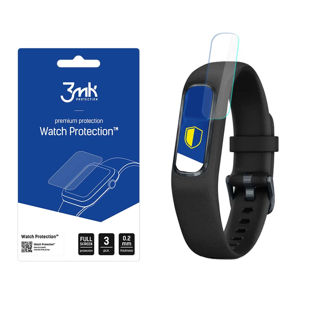 3mk Watch Protection ARC – viedpulksteņa ekrāna aizsargs modelim Garmin Vivosmart 4