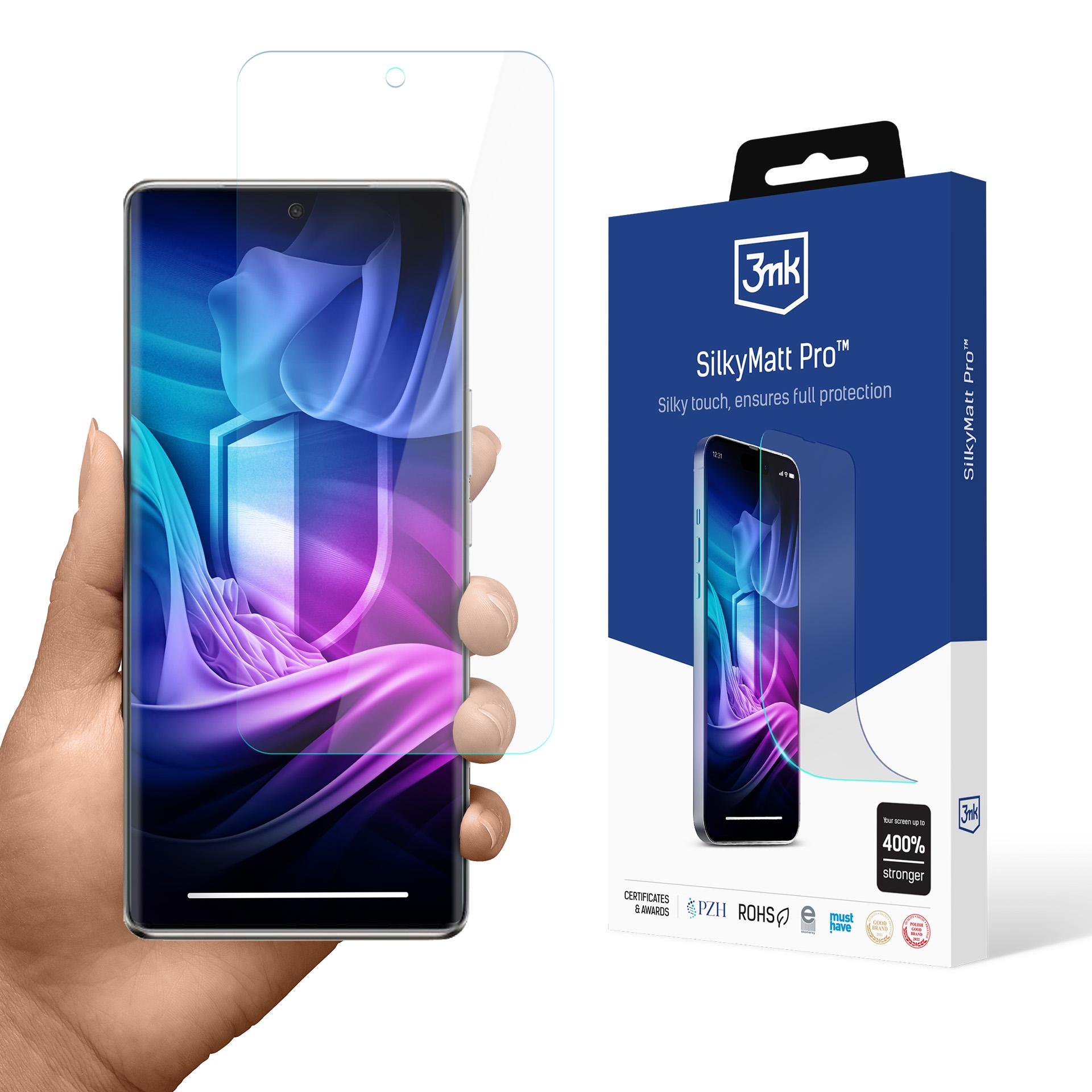 3mk Silky Matt Pro – tālruņa ekrāna aizsargs modelim Vivo V50 Lite 4G