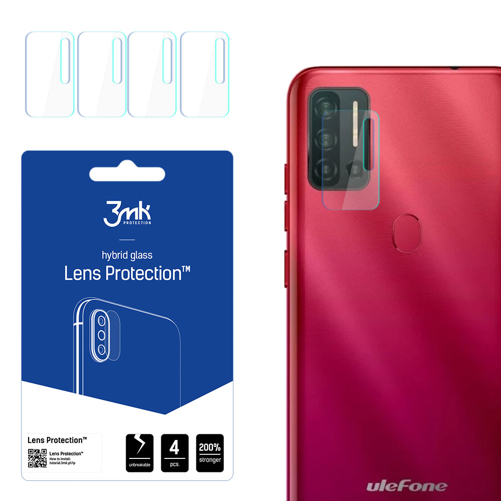 3mk Lens Protection – kameras objektīva aizsargs modelim Ulefone Note 11P