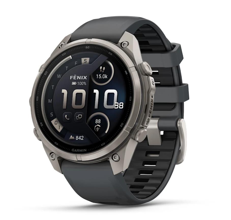 Garmin Fenix 9 Pro viedpulkstenis, Titanium, 010-04336-21