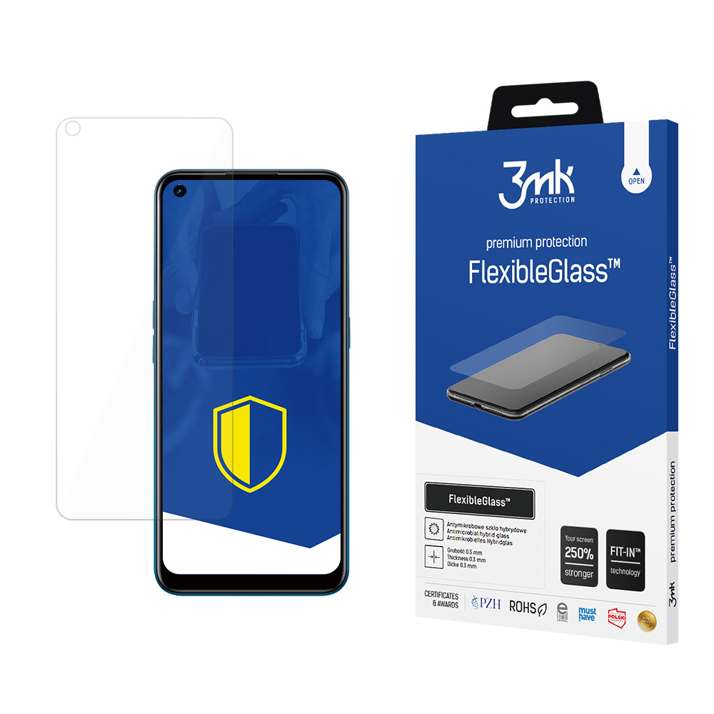 3mk FlexibleGlass – tālruņa ekrāna aizsargs modelim Oppo A53 2020/A53s