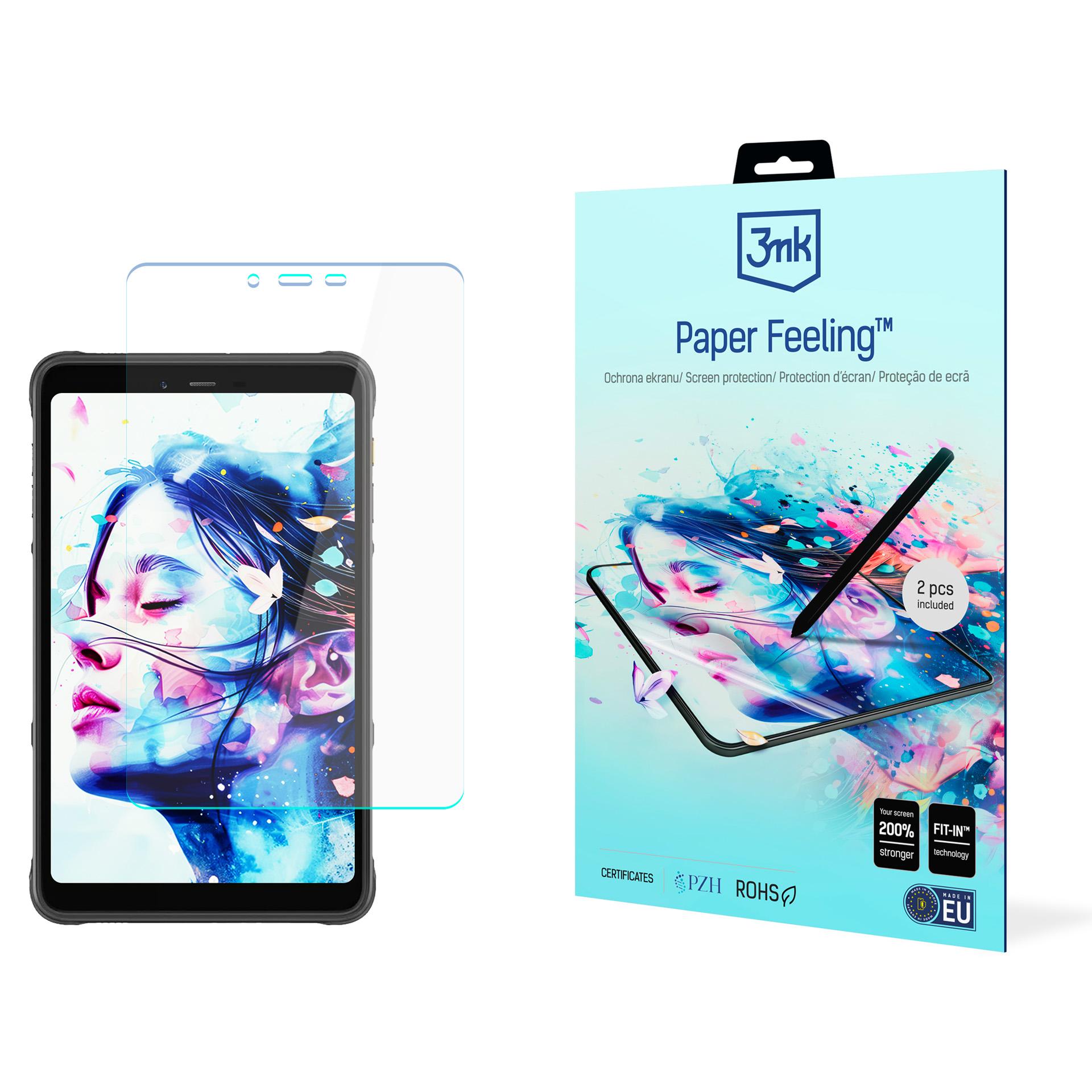 3mk Paper Feeling (līdz 11") – planšetdatora ekrāna aizsargs modelim Ulefone Armor Pad Pro