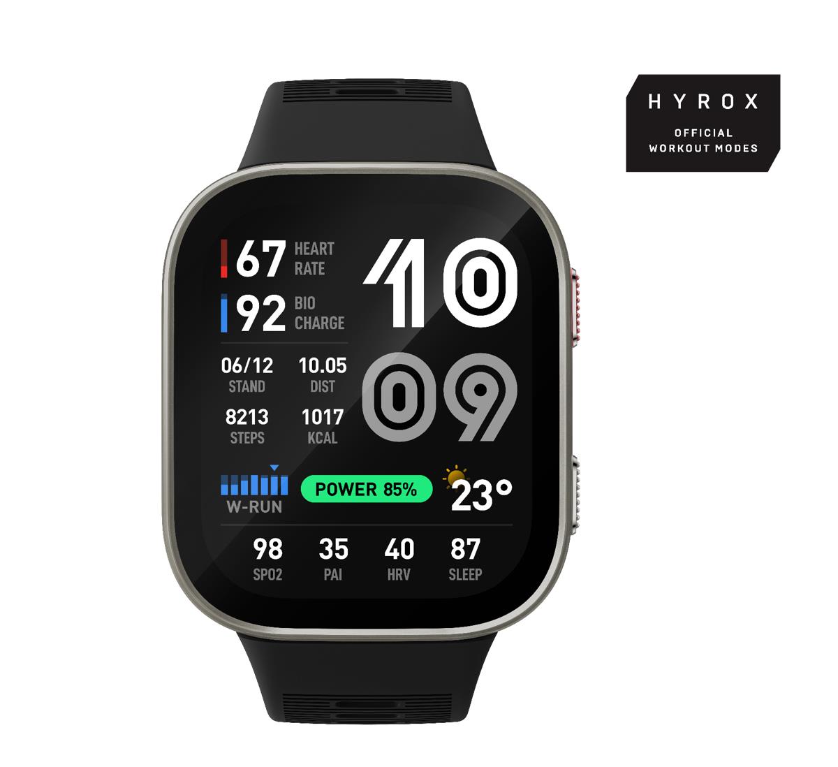 Amazfit viedpulkstenis Bip Max (W2568EU1N) – sudraba