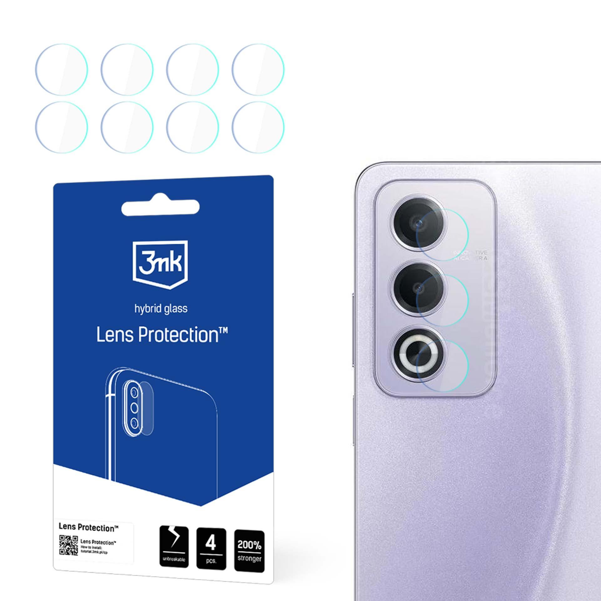 3mk Lens Protection – kameras objektīva aizsargs modelim Oppo A80