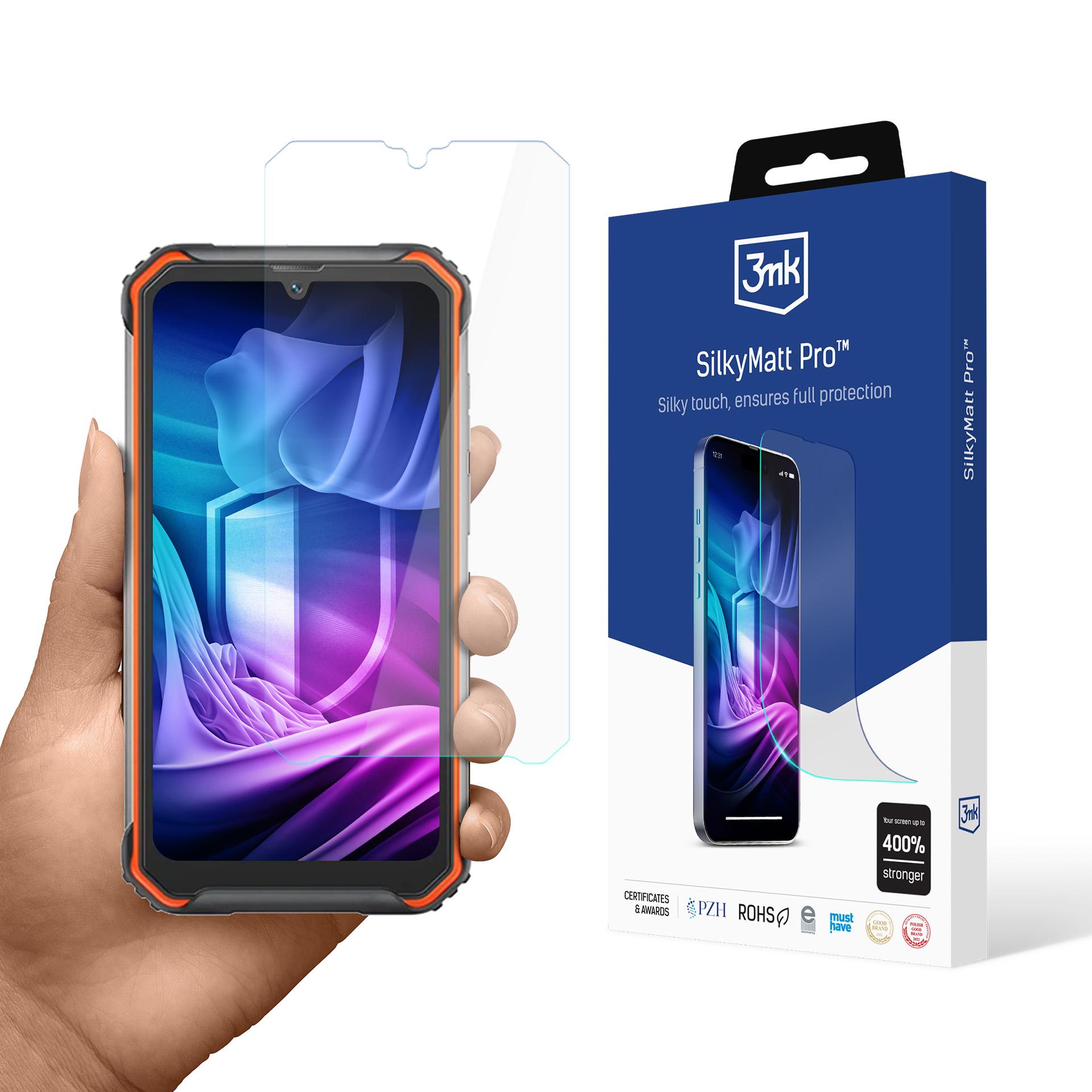 3mk Silky Matt Pro – tālruņa ekrāna aizsargs modelim Blackview BV7200