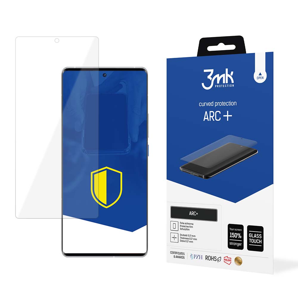 3mk ARC+ – tālruņa ekrāna aizsargs modelim Vivo iQOO 10 Pro
