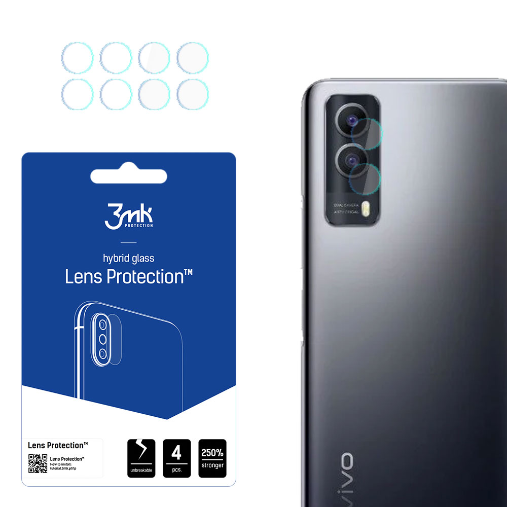3mk Lens Protection – kameras objektīva aizsargs modelim Vivo Y53s