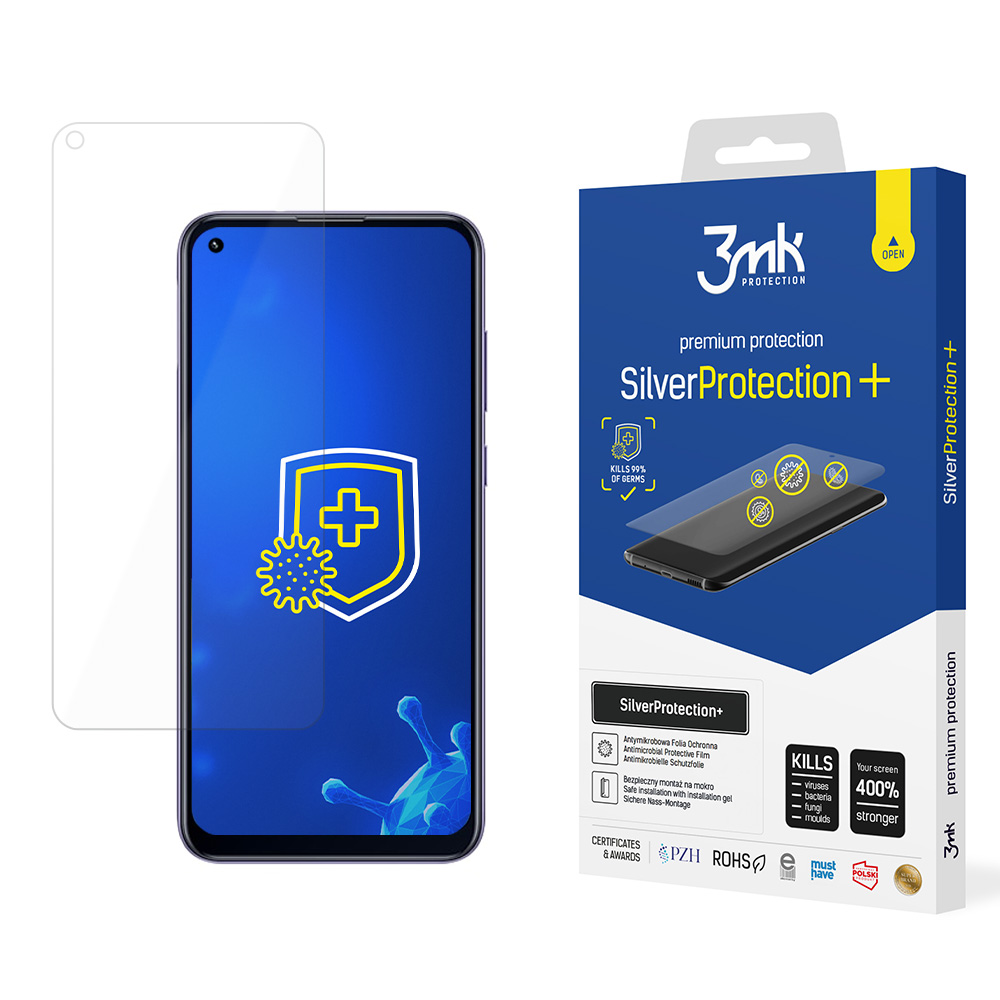 3mk SilverProtection+ – tālruņa ekrāna aizsargs modelim Samsung Galaxy M11