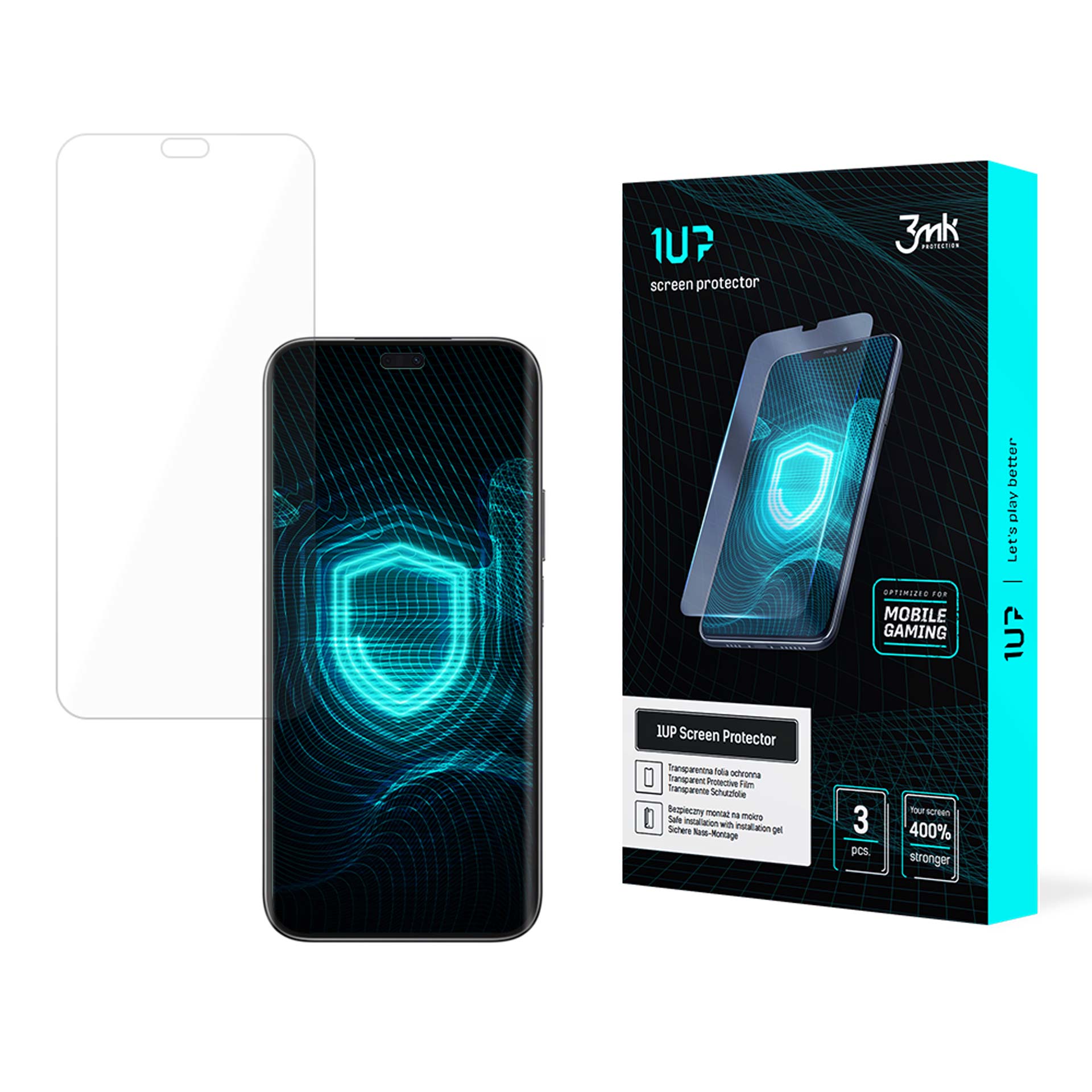 3mk 1UP – tālruņa ekrāna aizsargs modelim Honor X8B