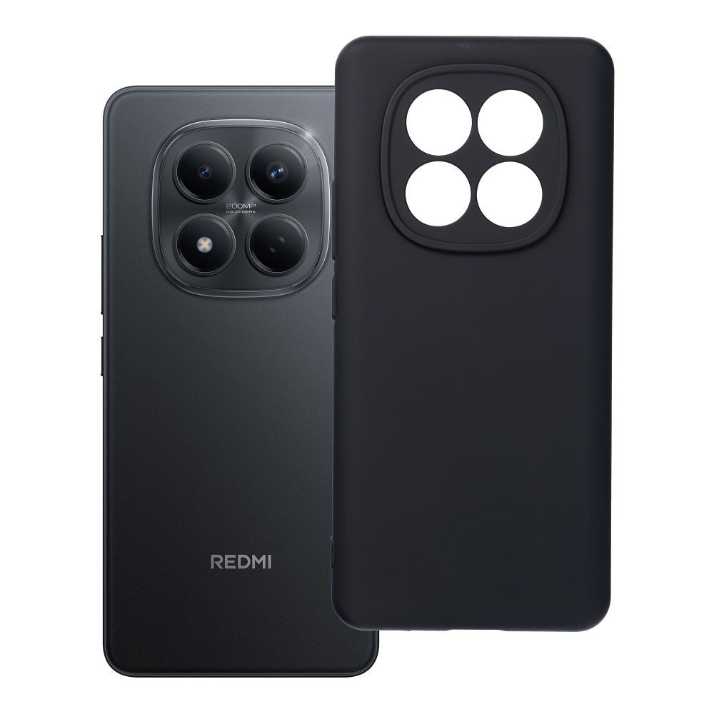 SILIKONA futrālis priekš XIAOMI Redmi Note 15 5G melns