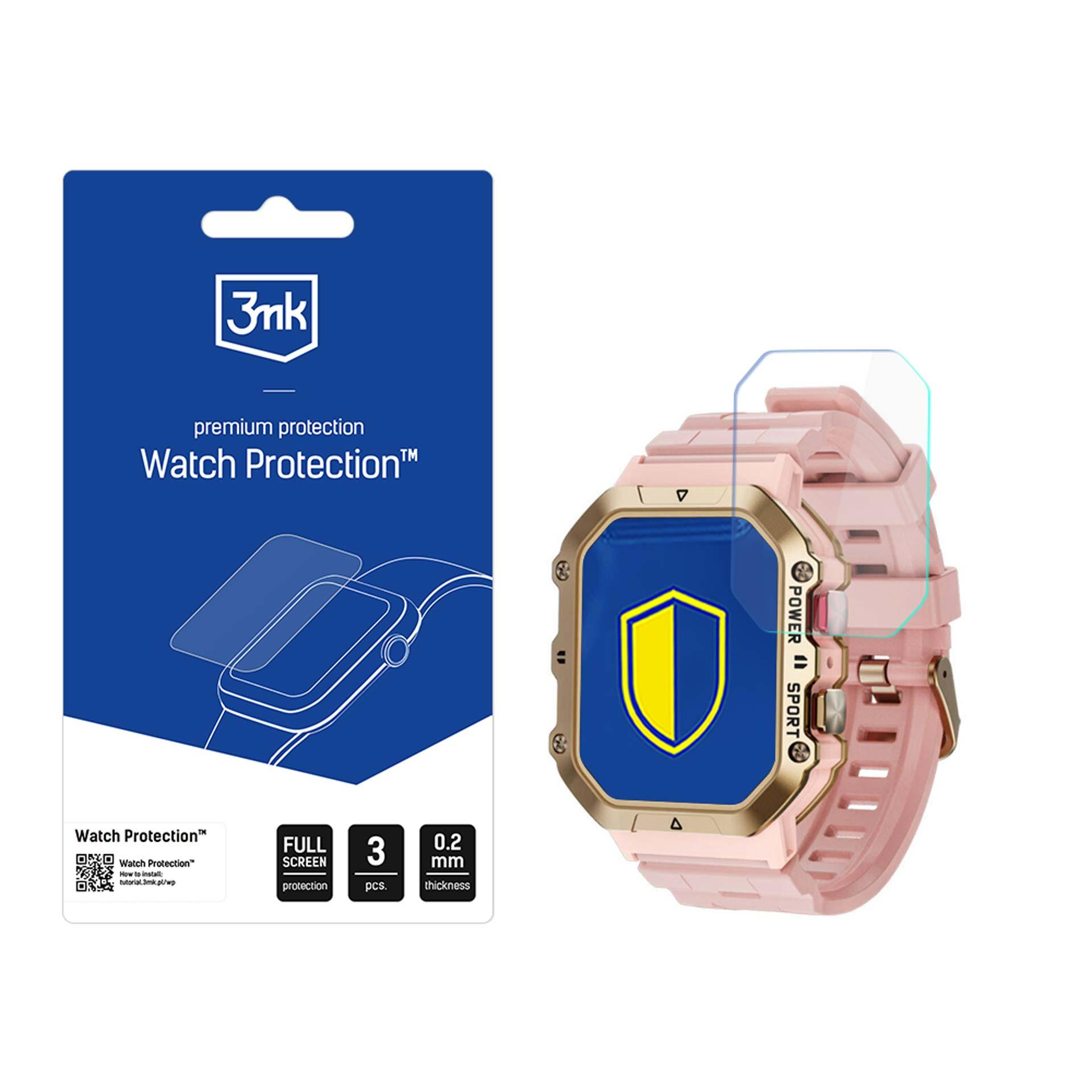 3mk Watch Protection FlexibleGlass – viedpulksteņa ekrāna aizsargs modelim Rubicon RNCF28