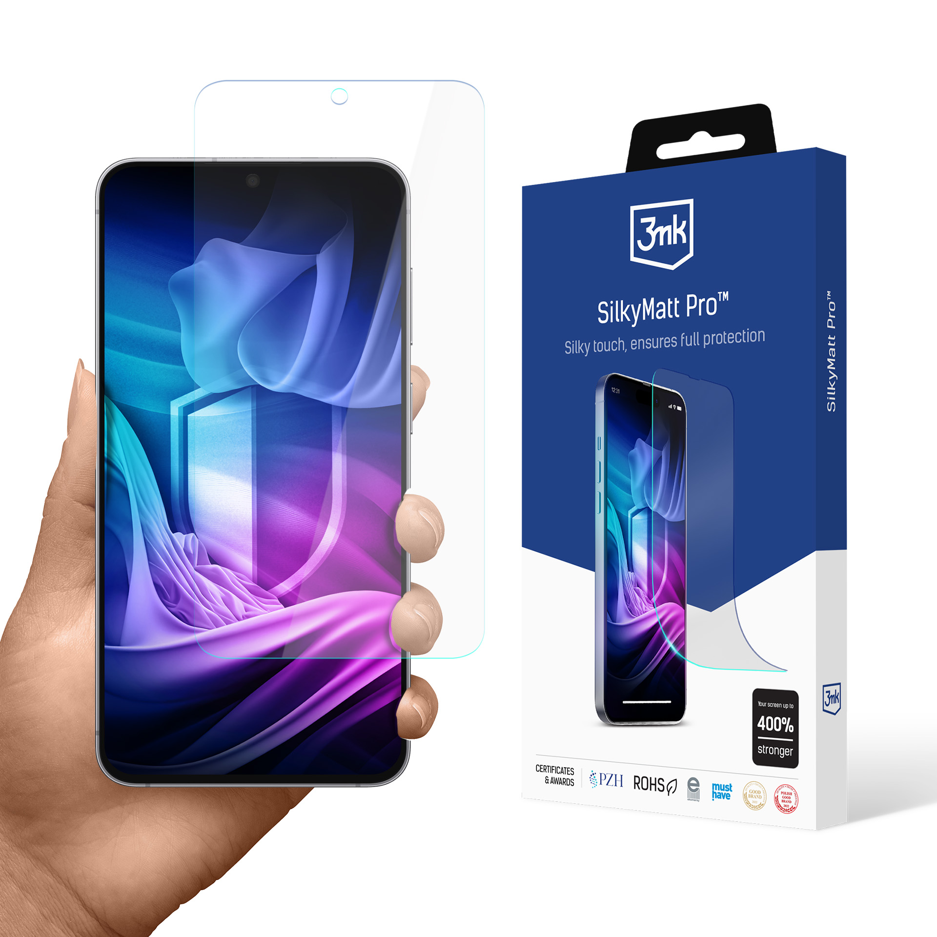 3mk Silky Matt Pro – tālruņa ekrāna aizsargs modelim Samsung Galaxy S26 FE