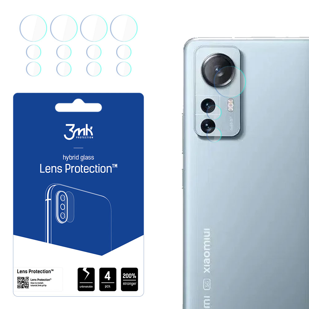 Xiaomi 12 Lite - 3mk lēcas aizsardzība™