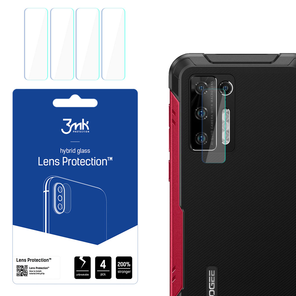 3mk Lens Protection – kameras objektīva aizsargs modelim Doogee S97 Pro