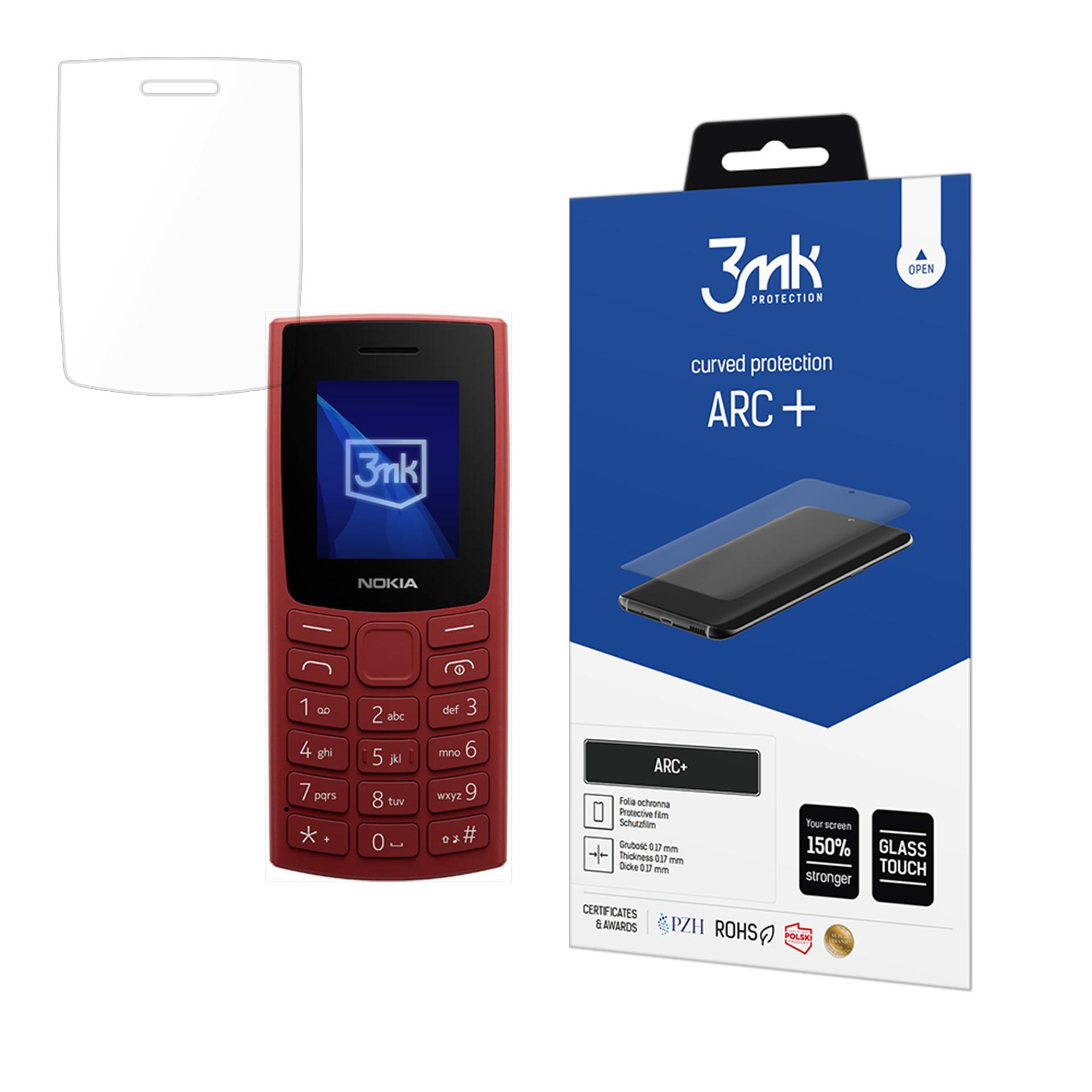 3mk ARC+ – tālruņa ekrāna aizsargs modelim Nokia 105 4G (2023)