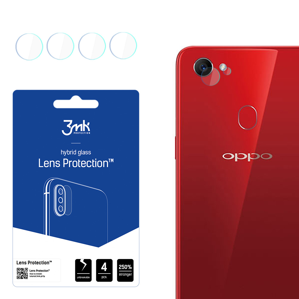 3mk Lens Protection – kameras objektīva aizsargs modelim Oppo F7