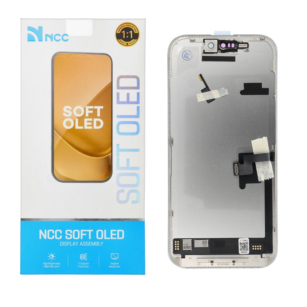 NCC Soft OLED displeja modulis iPhone 16 PRO, 120 Hz (atbalsta IC pārnešanu)