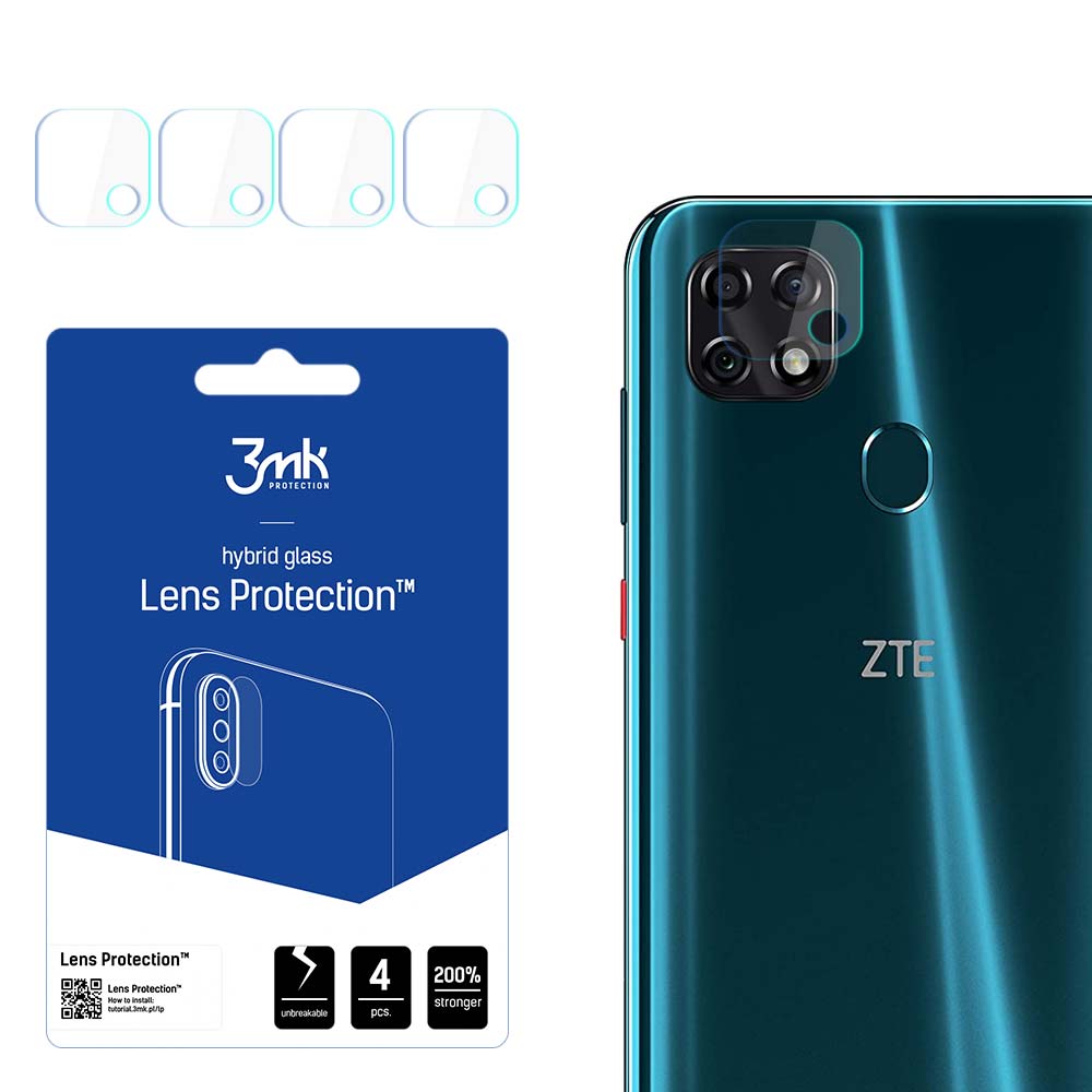 3mk Lens Protection – kameras objektīva aizsargs modelim ZTE Blade 10 Smart