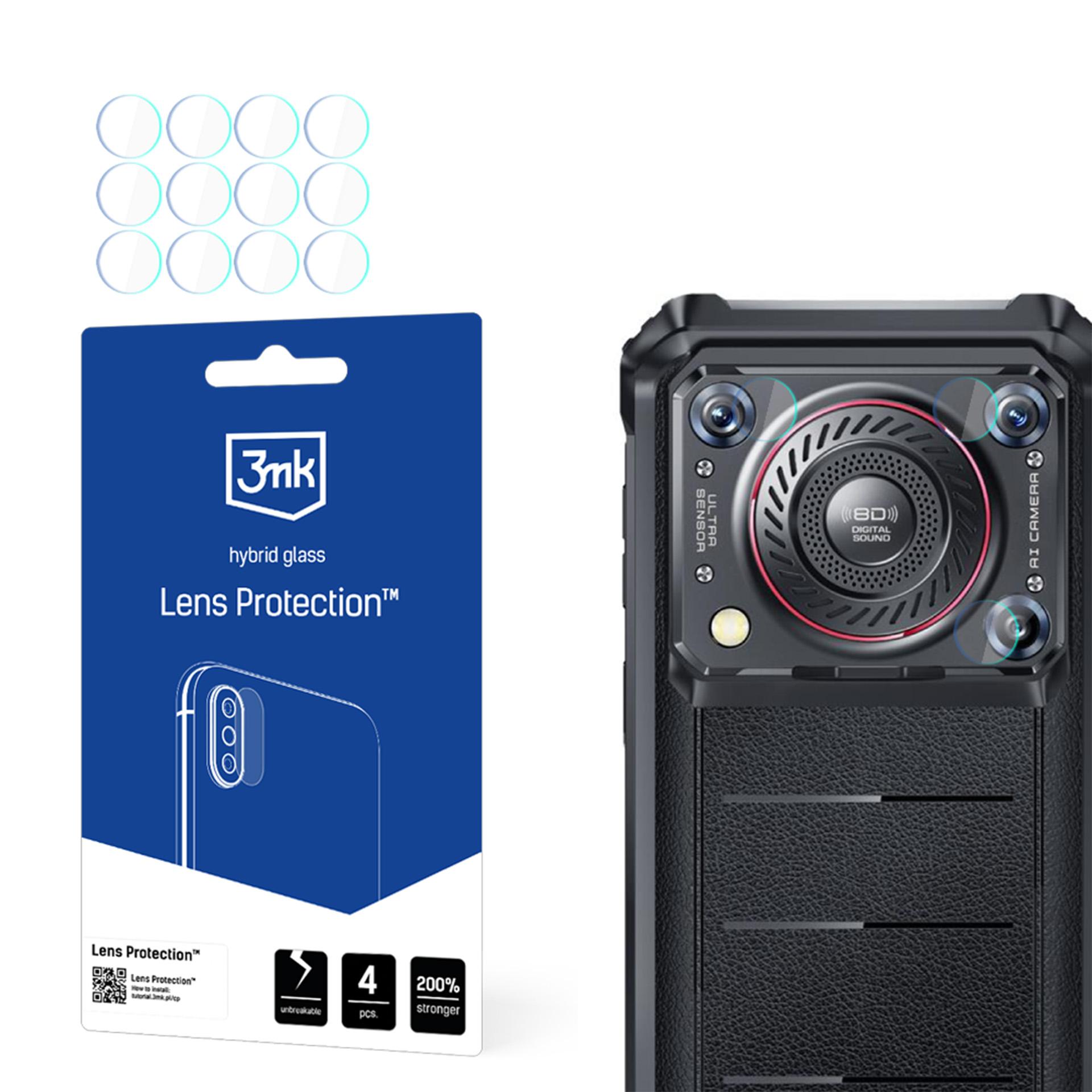 3mk Lens Protection – kameras objektīva aizsargs modelim Oukitel WP36 Pro