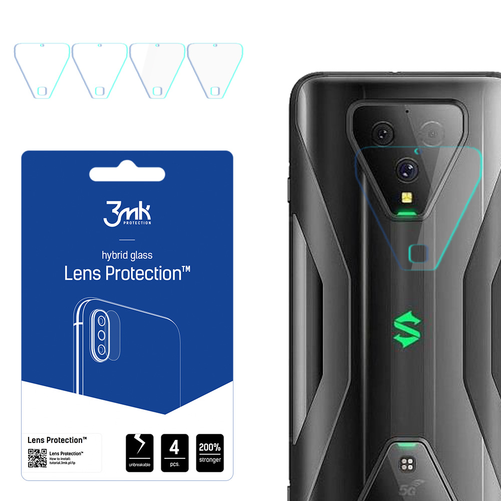 3mk Lens Protection – kameras objektīva aizsargs modelim Xiaomi Black Shark 3 Pro