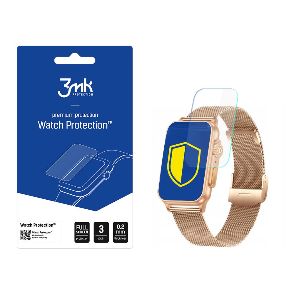 3mk Watch Protection ARC – viedpulksteņa ekrāna aizsargs modelim Rubicon RNCF06