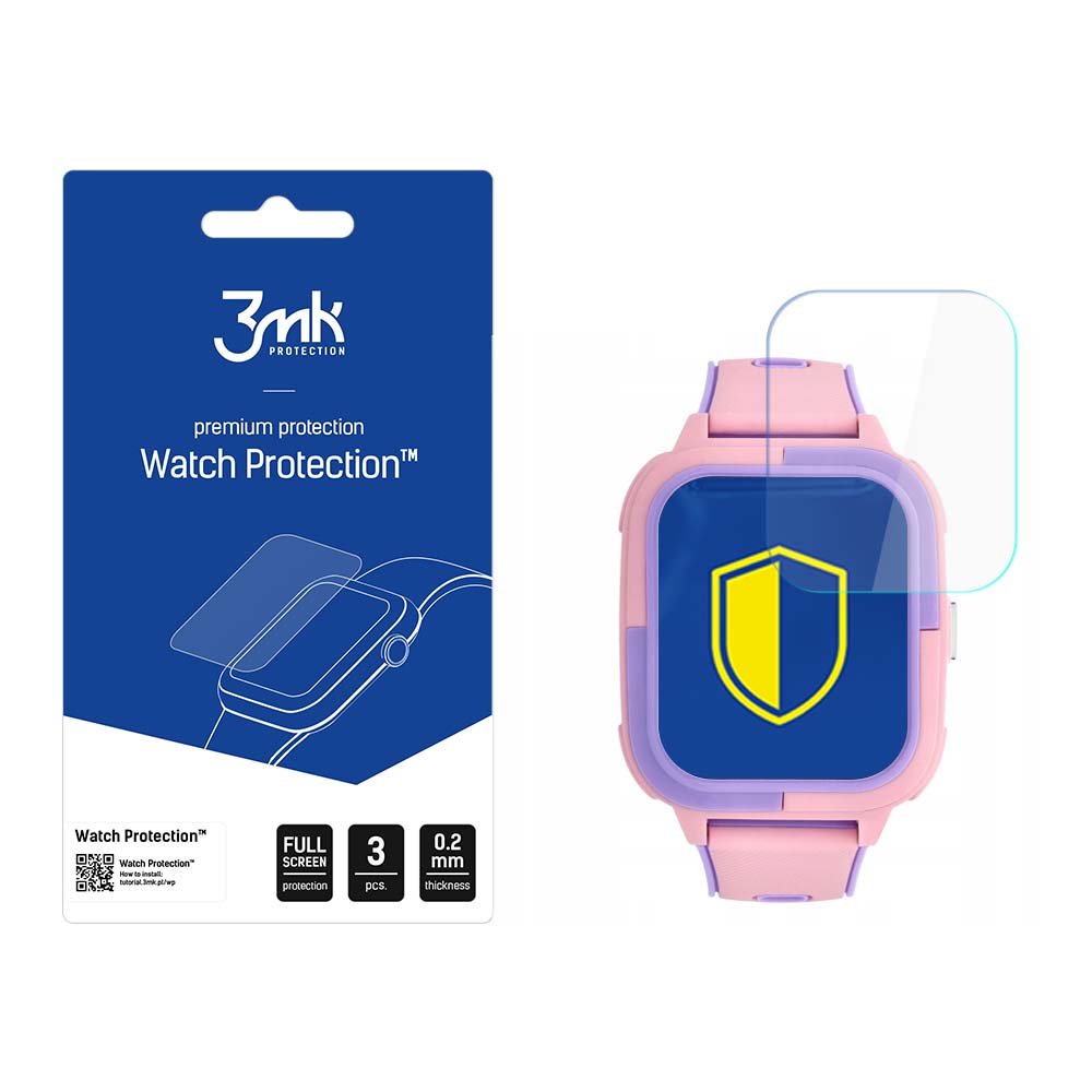 3mk Watch Protection FlexibleGlass – viedpulksteņa ekrāna aizsargs modelim Garett Kids Craft 4G