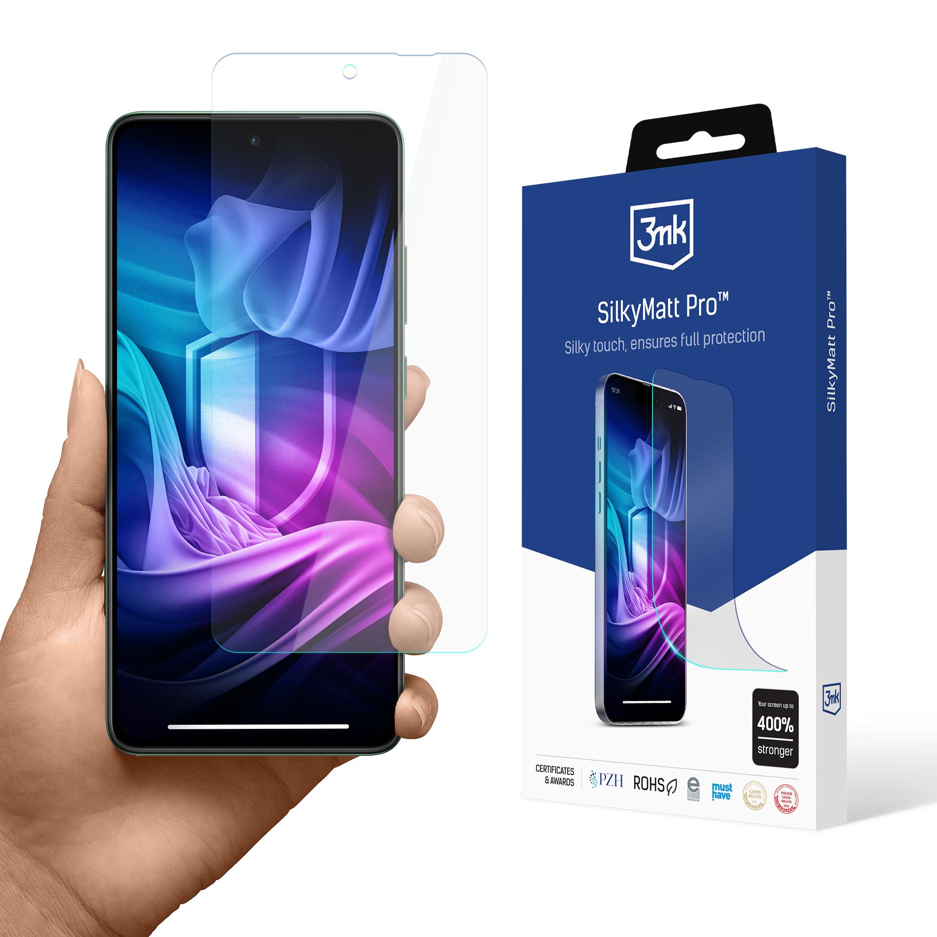 3mk Silky Matt Pro – tālruņa ekrāna aizsargs modelim OPPO Reno 12 F/Fs