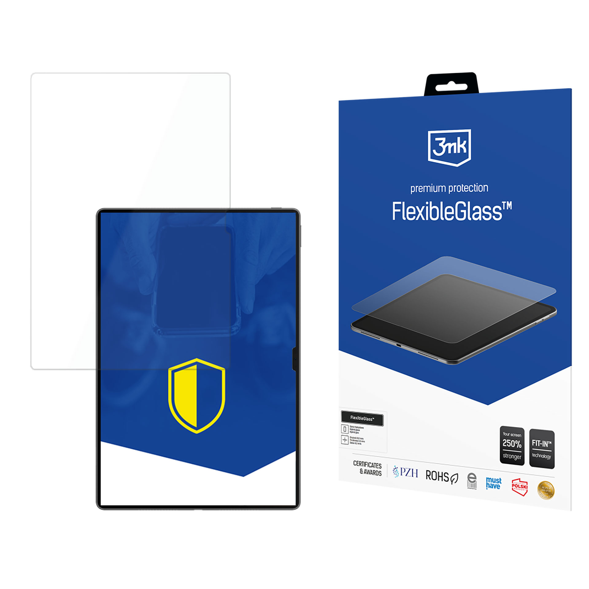 3mk FlexibleGlass (līdz 15") – datora ekrāna aizsargs modelim Huawei MatePad Pro 13,2"