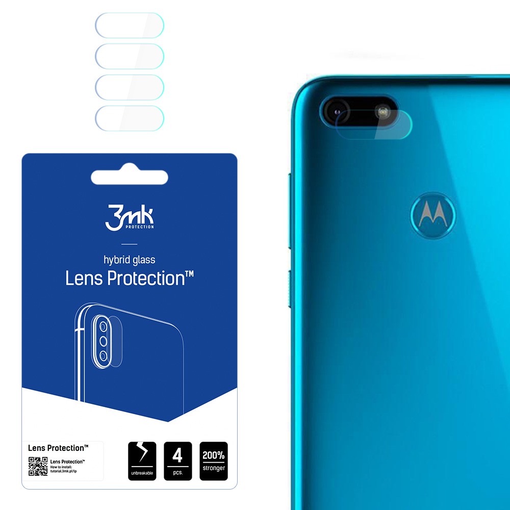 3mk Lens Protection – kameras objektīva aizsargs modelim Motorola Moto E6 Play