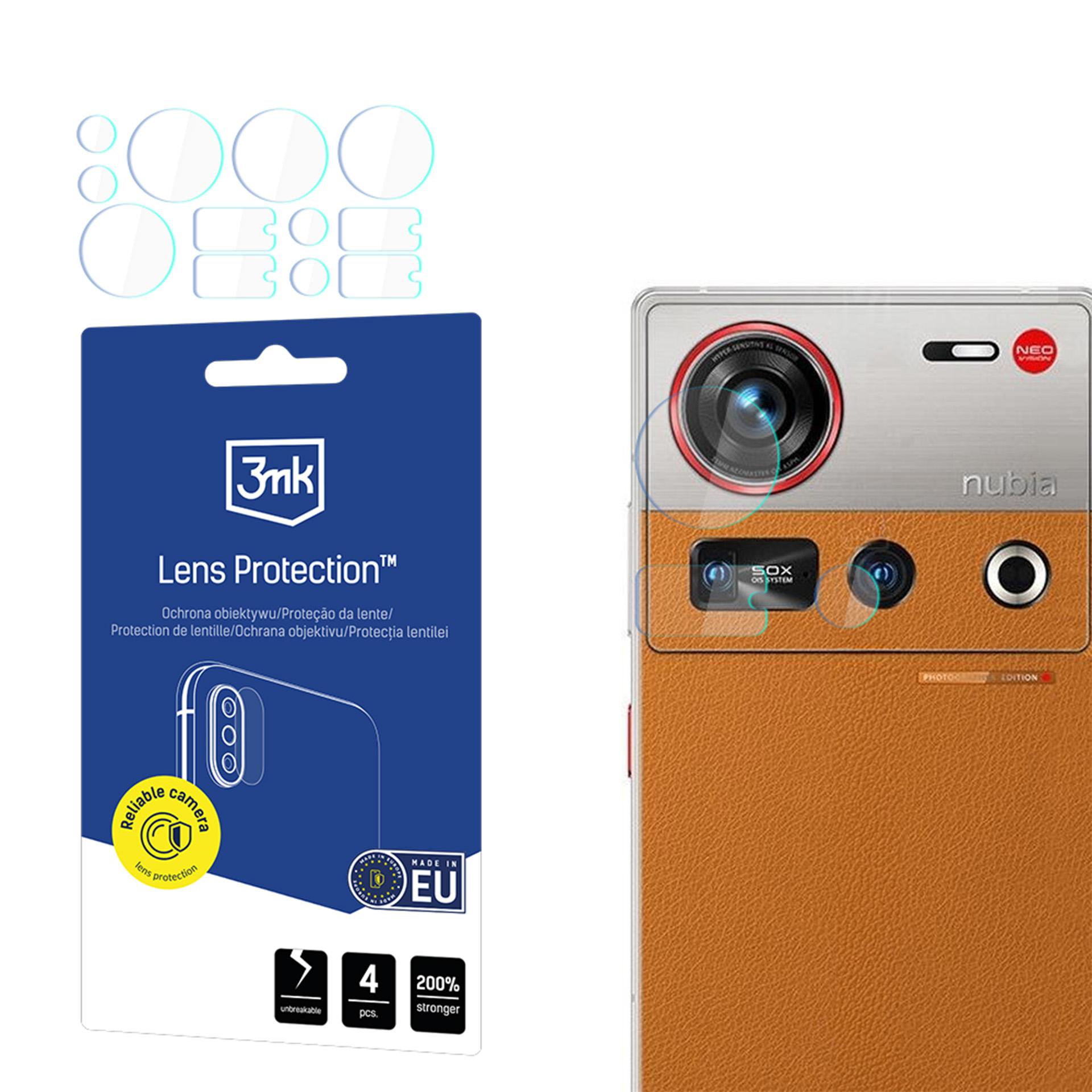3mk Lens Protection – kameras objektīva aizsargs modelim Nubia Z70S Ultra
