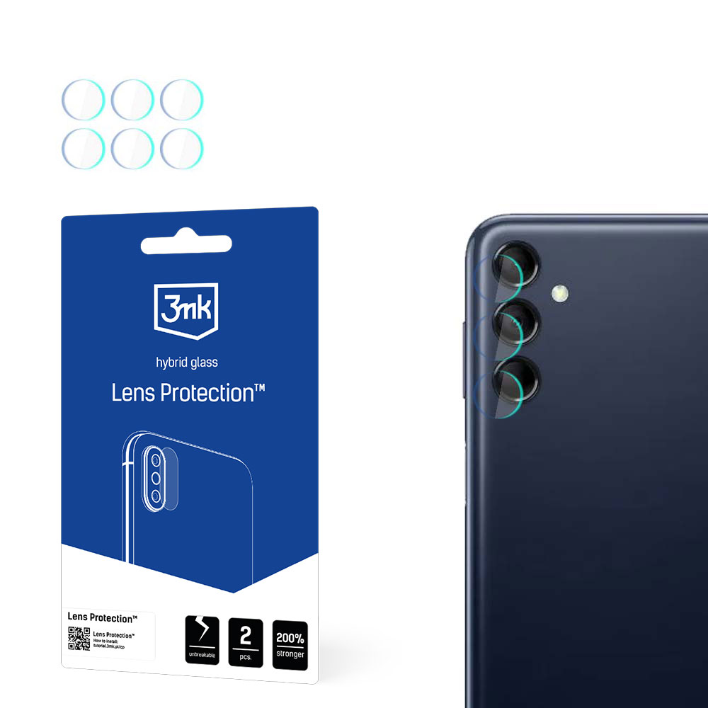 3mk Lens Protection – kameras objektīva aizsargs modelim Samsung Galaxy M14