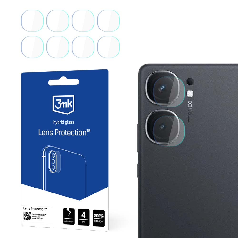 3mk Lens Protection – kameras objektīva aizsargs modelim Vivo IQOO Neo9/Neo9 Pro