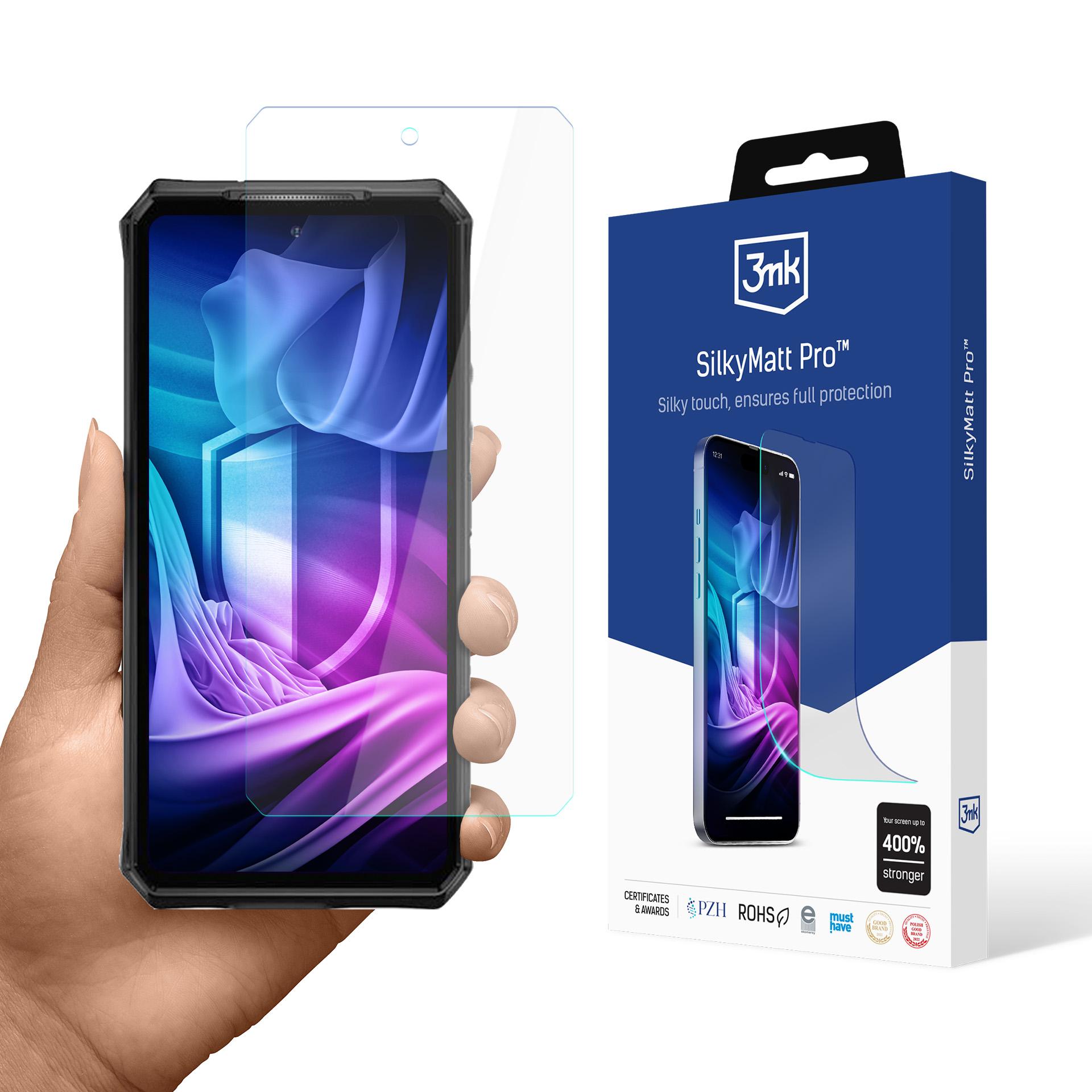 3mk Silky Matt Pro – tālruņa ekrāna aizsargs modelim Ulefone Armor 28 Ultra