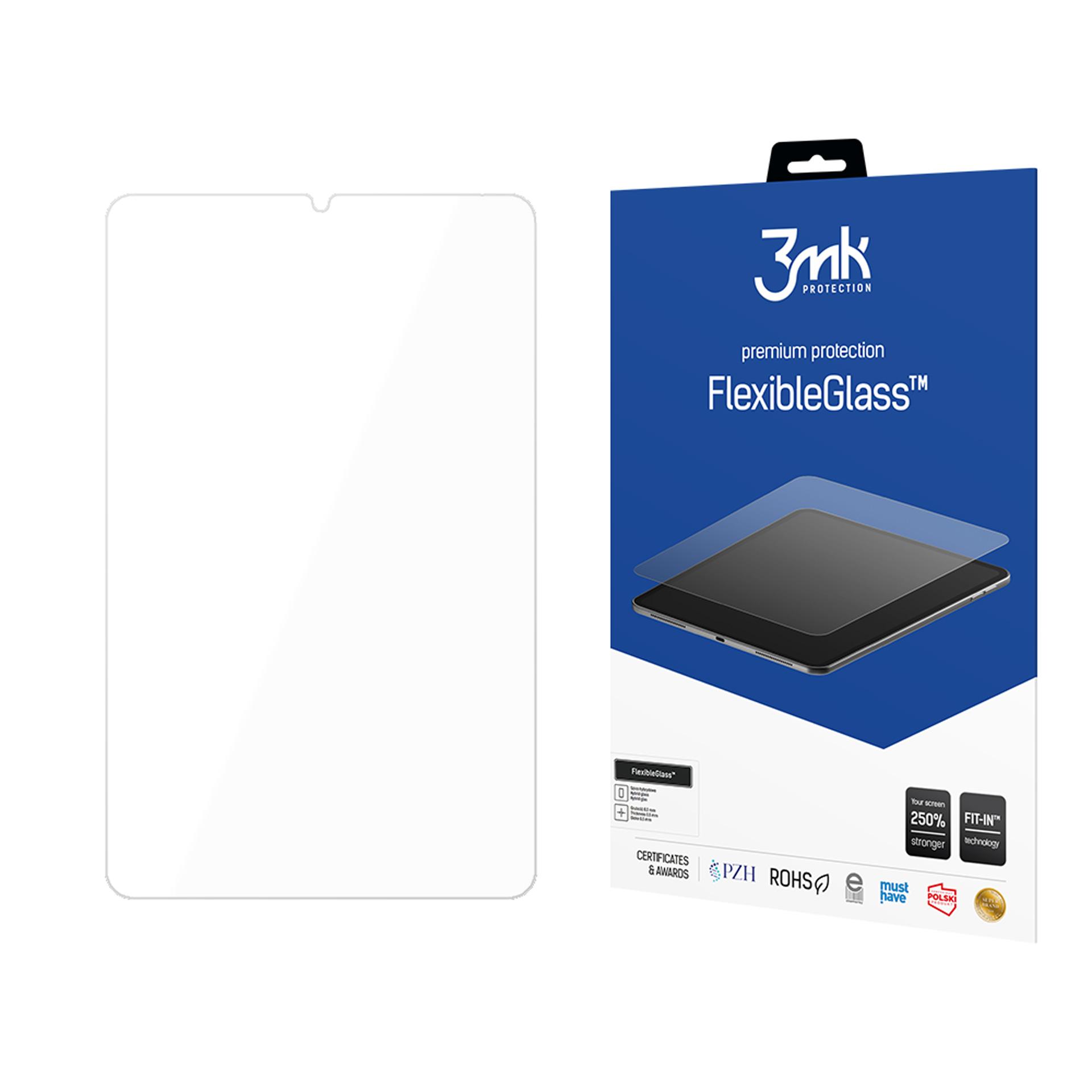 3mk FlexibleGlass (līdz 11") – planšetdatora ekrāna aizsargs modelim Doogee T20 Mini