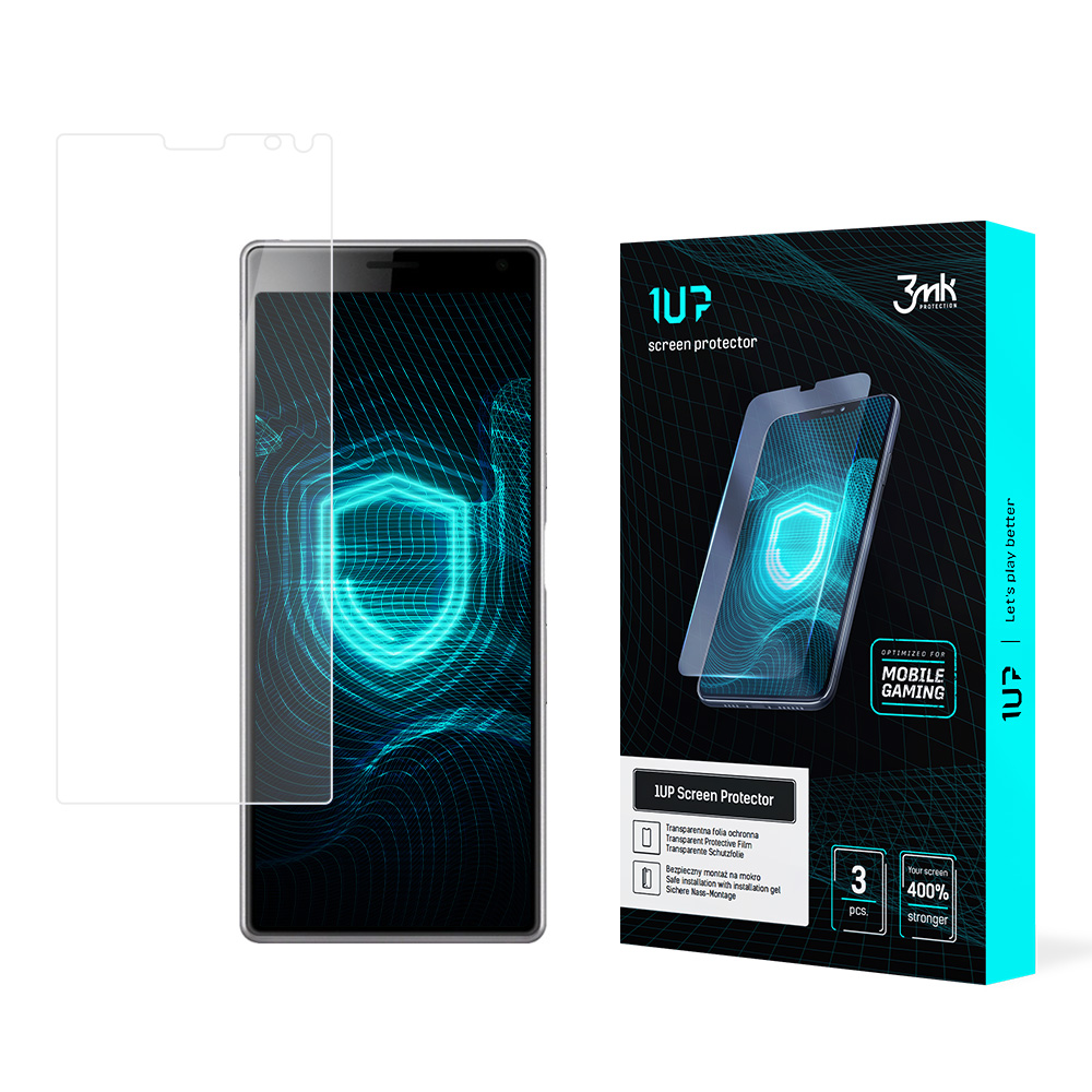 3mk 1UP – tālruņa ekrāna aizsargs modelim Sony Xperia 10