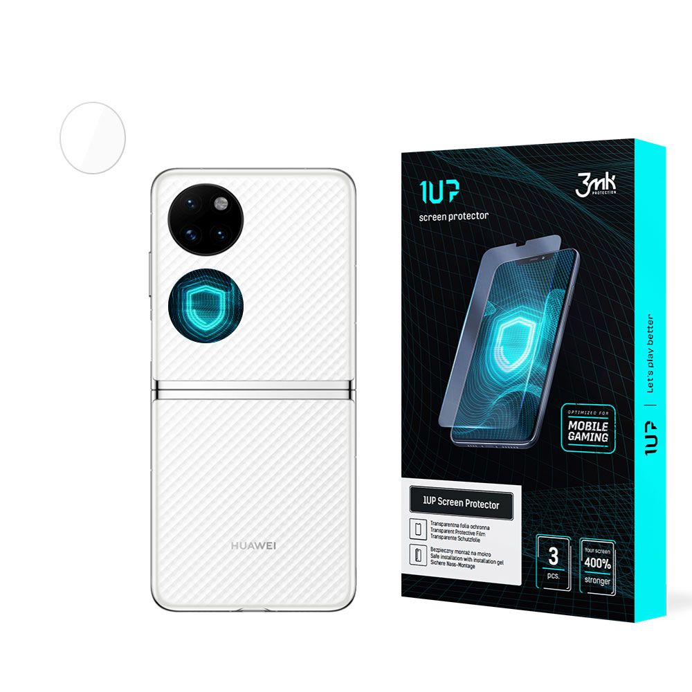 3mk 1UP – tālruņa ekrāna aizsargs modelim Huawei P50 Pocket (Front)