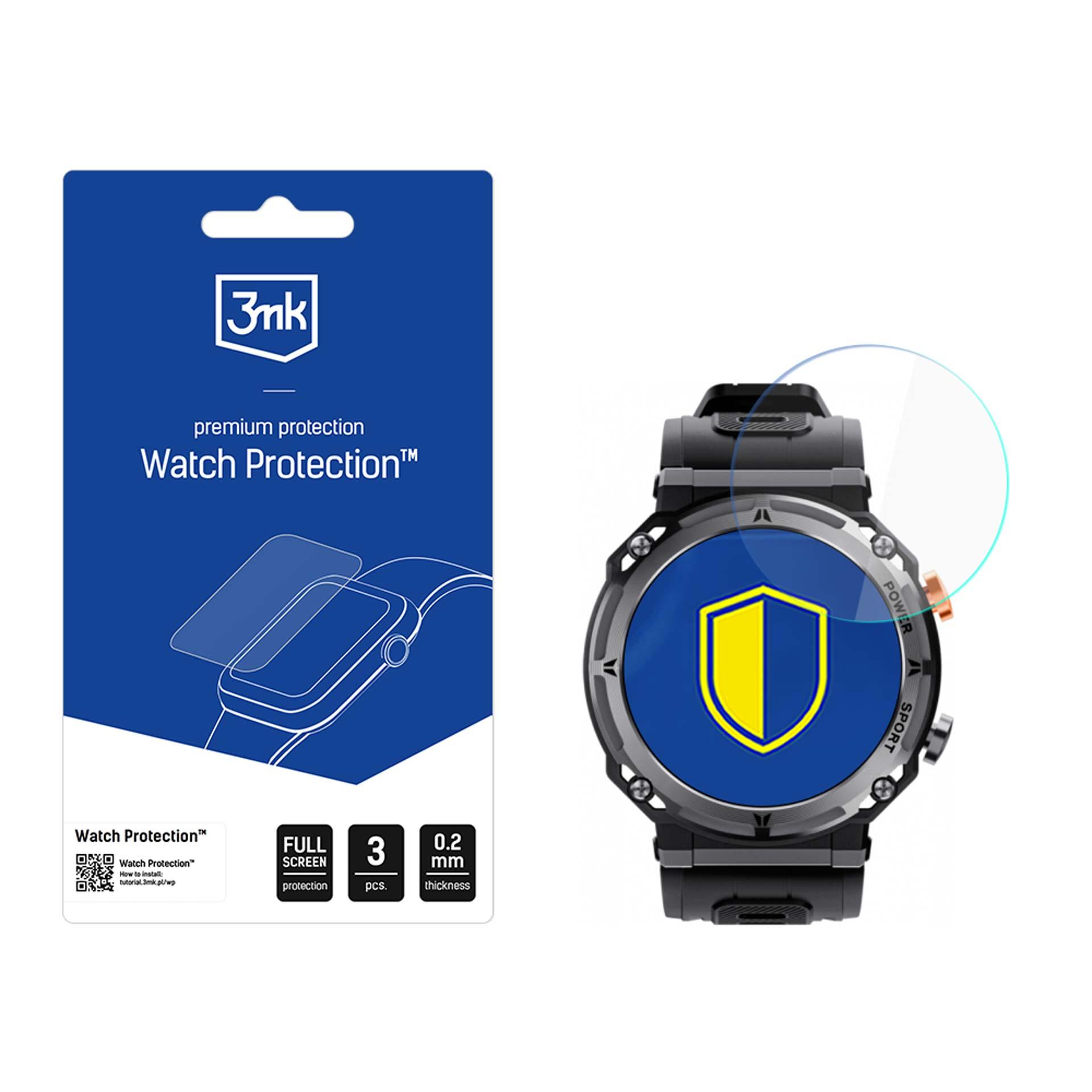 3mk Watch Protection FlexibleGlass – viedpulksteņa ekrāna aizsargs modelim Rubicon RNCF25