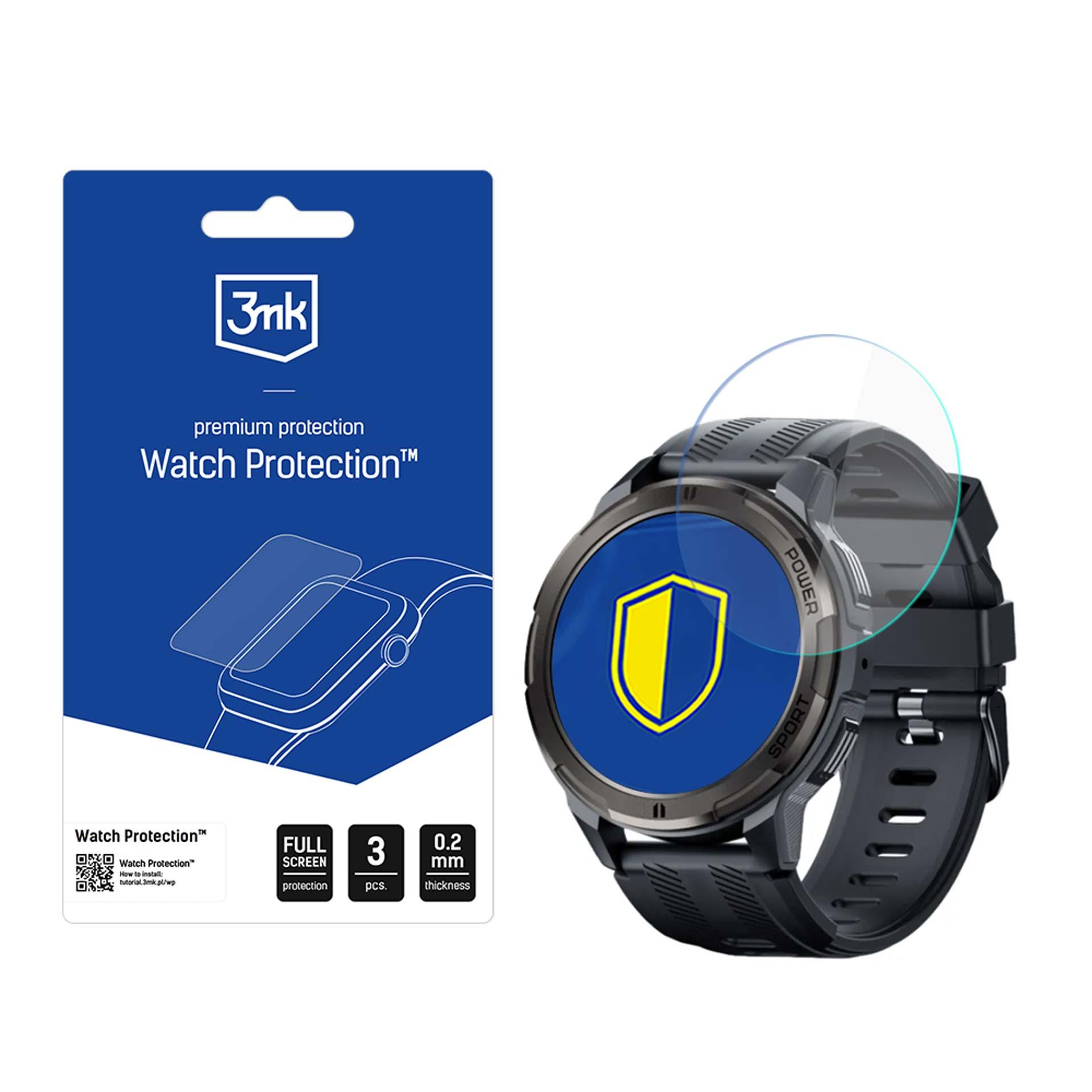 3mk Watch Protection FlexibleGlass – viedpulksteņa ekrāna aizsargs modelim Rubicon RNCF26