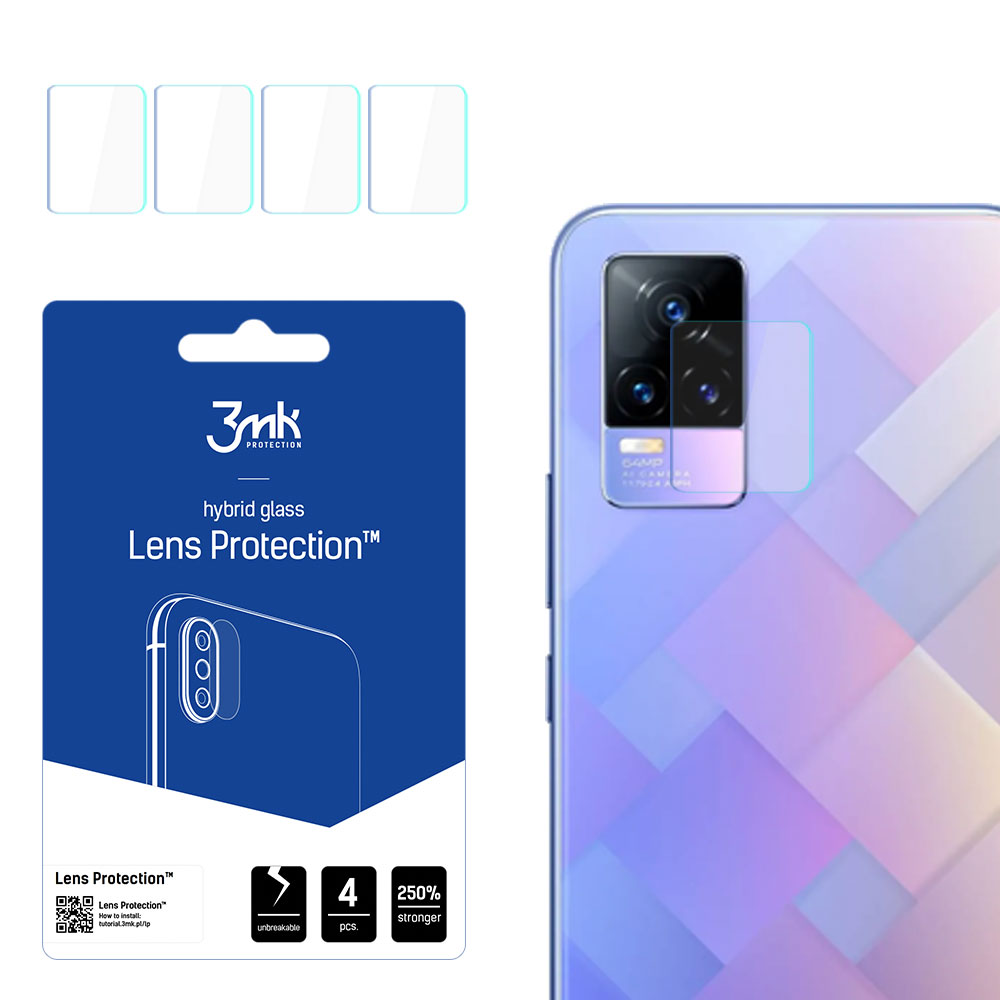 3mk Lens Protection – kameras objektīva aizsargs modelim Vivo Y73 2021