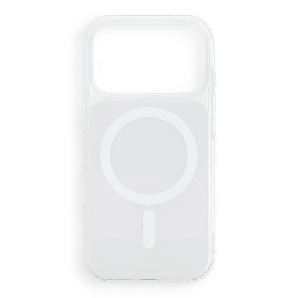 Aizsargvāciņš ierīcei iPhone 18 Pro / 17 Pro: Clear Fusion Mag Cover, saderīgs ar MagSafe, krāsa – balta