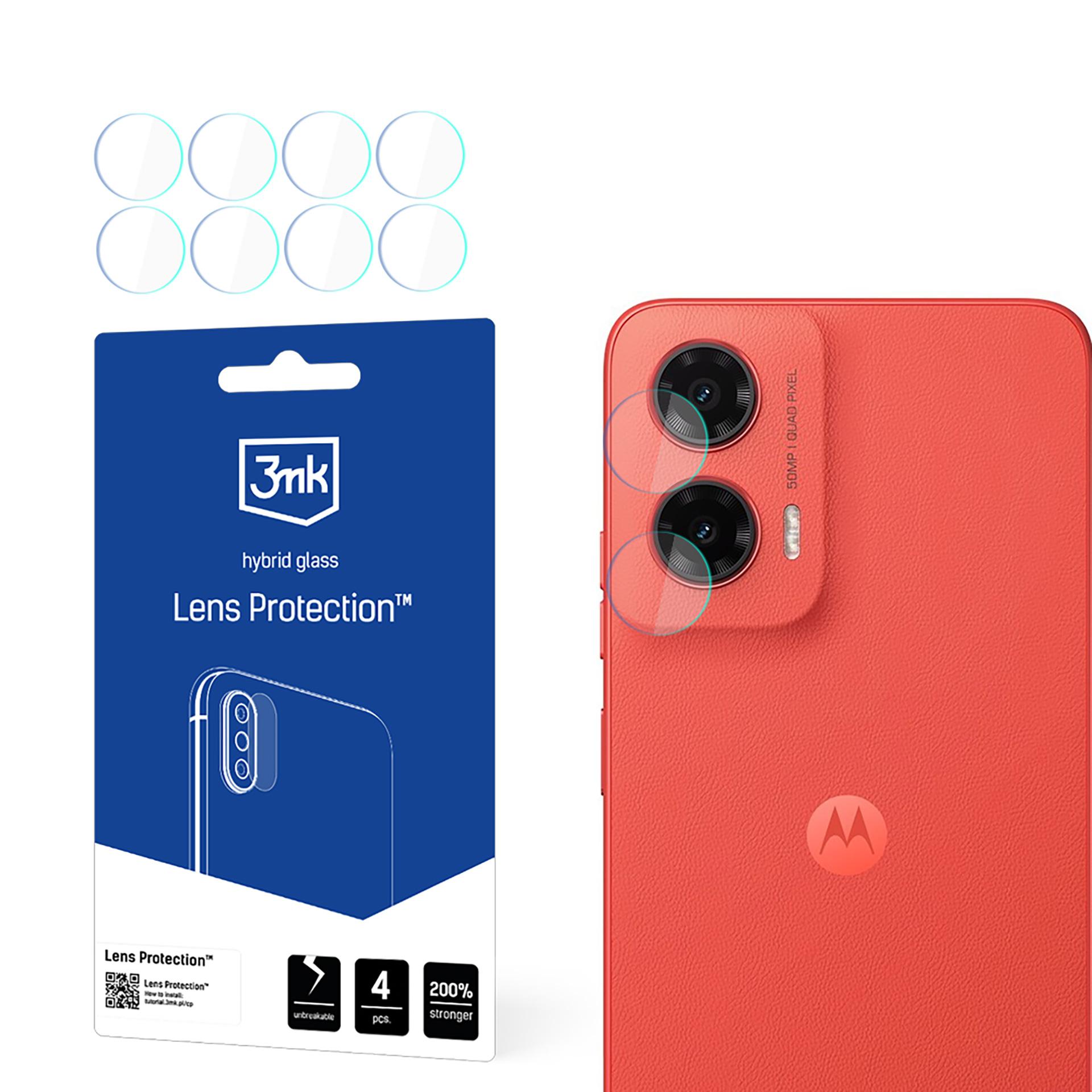 3mk objektīva aizsardzība hibrīda stikls Motorola Moto G35 5G