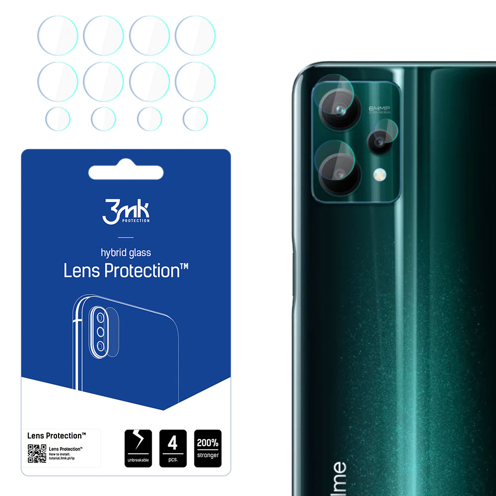 3mk Lens Protection – kameras objektīva aizsargs modelim Realme V25